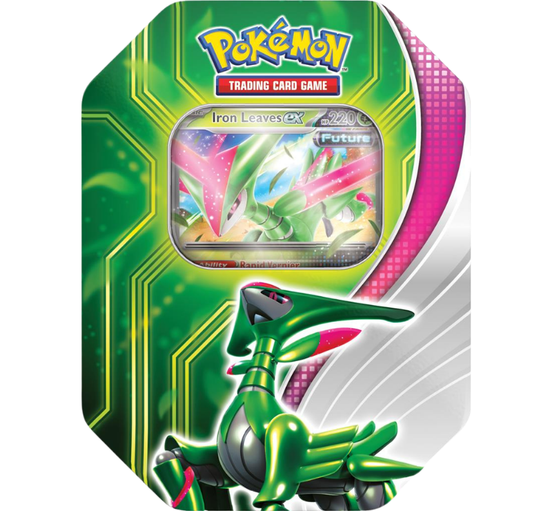 Iron Leaves Ex Tin (2) Paradox Clash Tin - Iron Leaves ex - Image 1