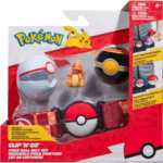 Pokémon Clip 'N' Go Poké Ball – Charmander - Jazwares (Lees Beschrijving)