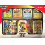 Pokémon Scarlet & Violet – 151 Costco Mini Tin Bundle – Meowth