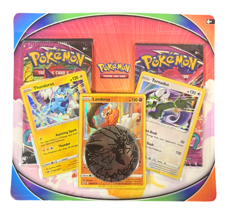 Pokémon Fusion Strike Enhanced 2-Pack Blister Genie Trio Pokémon Fusion Strike Enhanced 2-Pack Blister: Genie Trio (Landorus, Thundurus & Tornadus) - Image 1