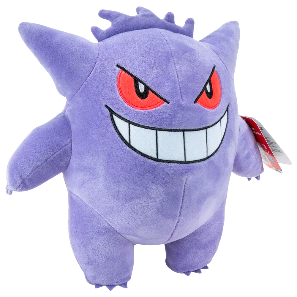 Pokemon-Gengar-Knuffel-2 Pokémon Gengar Knuffel – 24 cm - Image 1