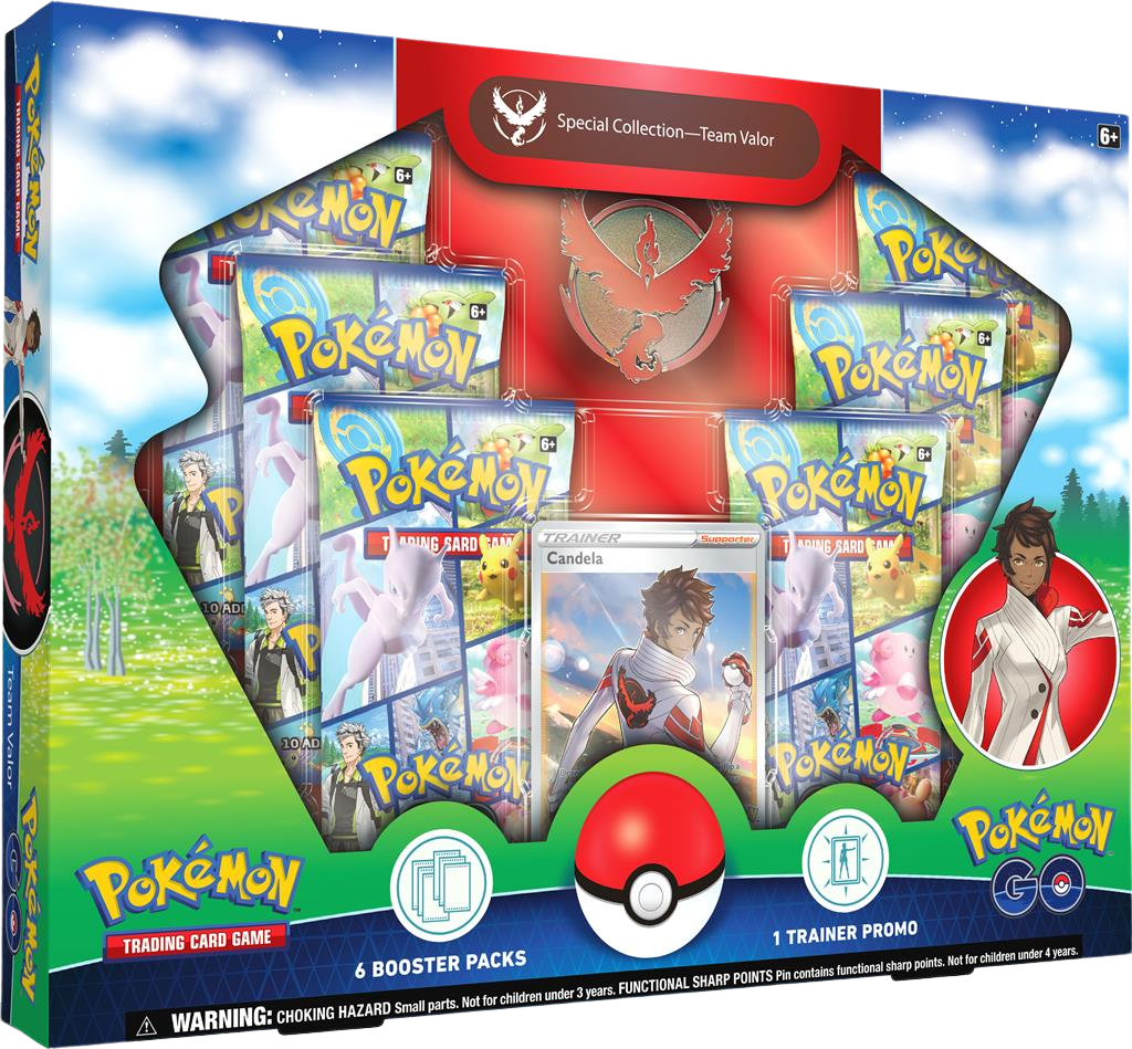 Pokémon Go Special Pin Collection Box Team Valor (1) Pokémon GO: Special Collection — Team Valor - Image 1