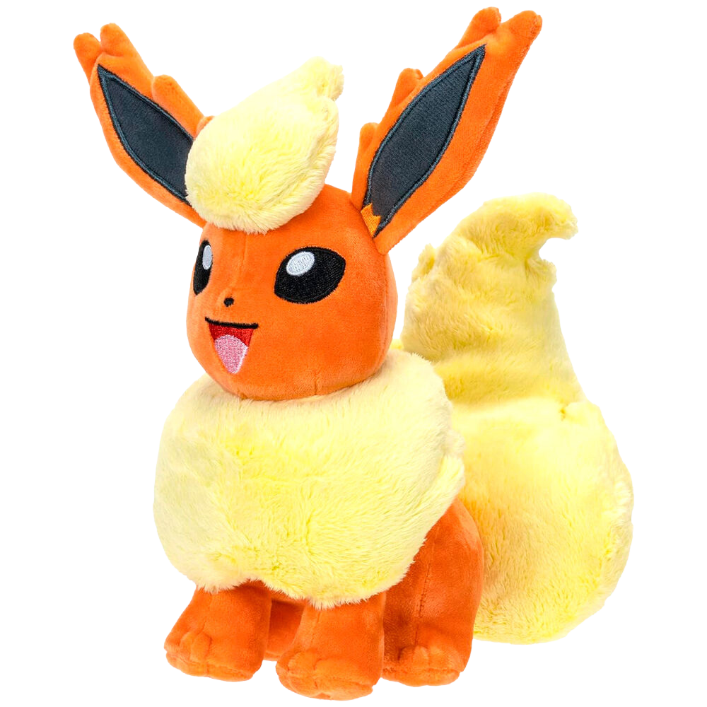 Pokemon Knuffel Flareon 1 Pokémon Flareon Knuffel – 20 cm - Image 1
