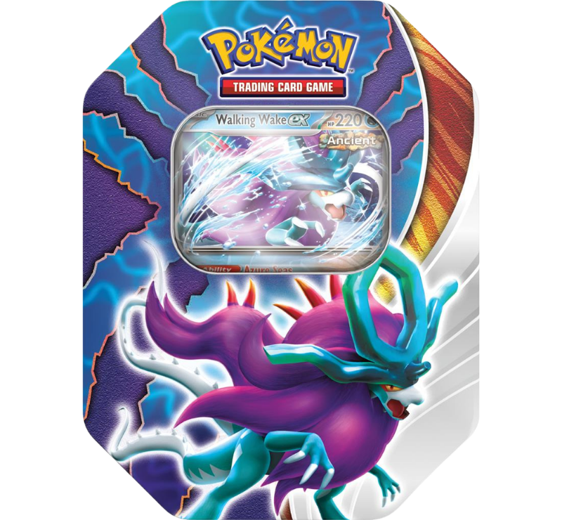 Walking Wake Ex Tin (2) Paradox Clash Tin - Walking Wake ex - Image 1